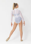 Studio 7 Sammy Mesh Leotard | White