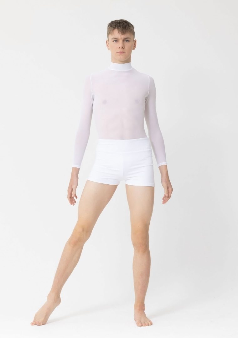 Studio 7 Sammy Mesh Leotard | White