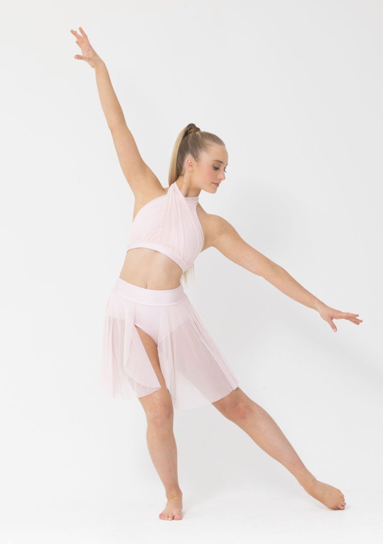 Studio 7 Alyssa Crop | Pale Pink