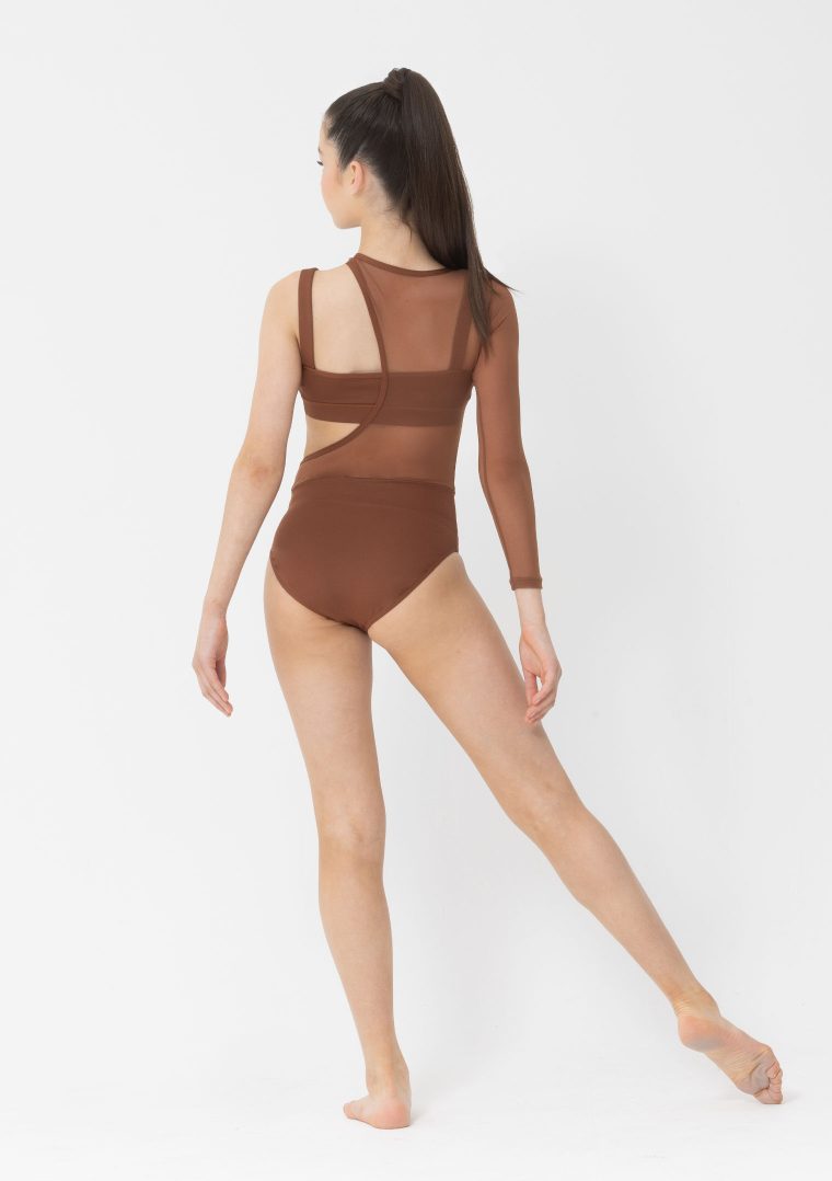 Studio 7 Tammy Pullover Leotard | Mocha