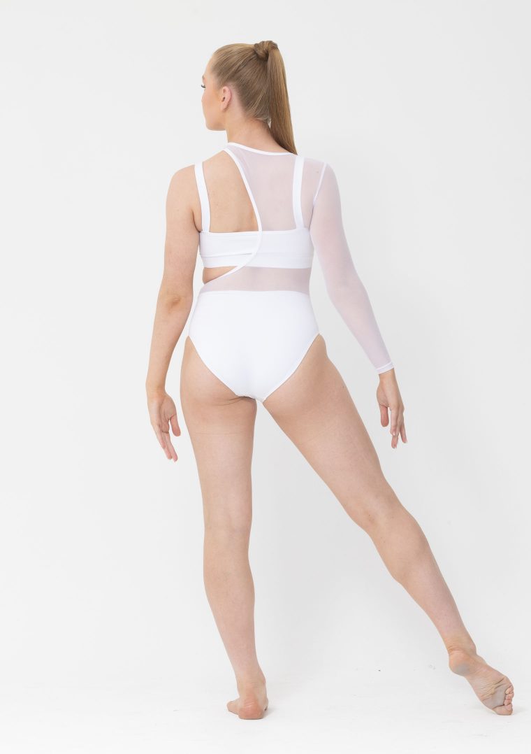 Studio 7 Tammy Pullover Leotard | White