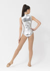 Studio 7 Blaze Metallic Leotard | Silver