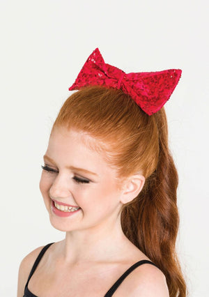 Sequin Hair Bow