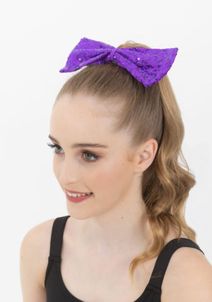 Sequin Hair Bow