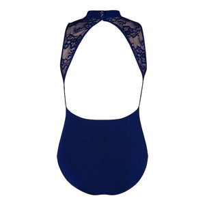 Energetiks Scarlett Lace Leotard | Navy | Adult