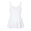 Energetiks Ashley Leotard With Skirt | White | Adult