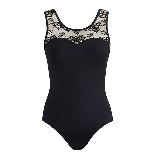 Energetiks Hannah Lace Leotard | Black | Adult