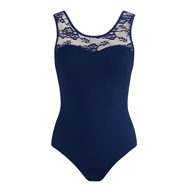 Energetiks Hannah Lace Leotard | Navy | Adult