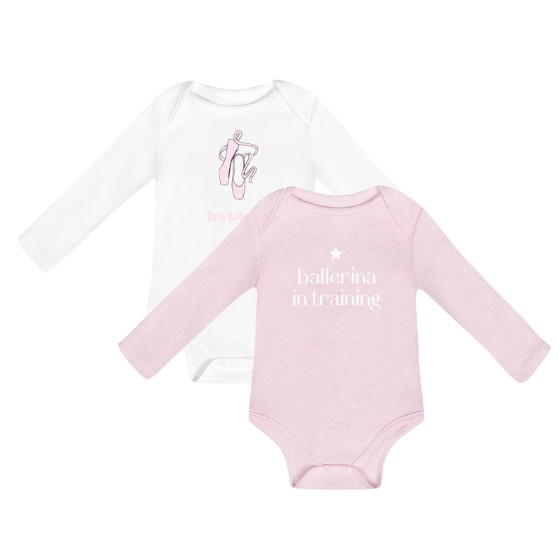 Long Sleeve Baby Romper | Ballerina