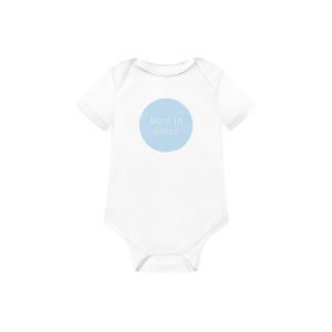 Short Sleeve Baby Romper | Blue