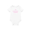 Short Sleeve Baby Romper | Pink