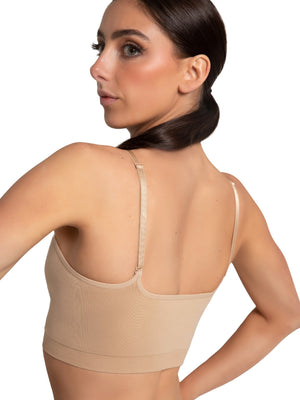 Capezio Seamless Convertible Longline Bra | Adult