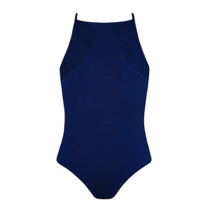 Energetiks Isabelle Lace Leotard | Navy | Child