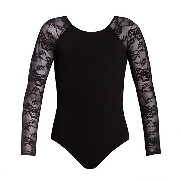 Energetiks Hailey Lace Leotard | Black | Child