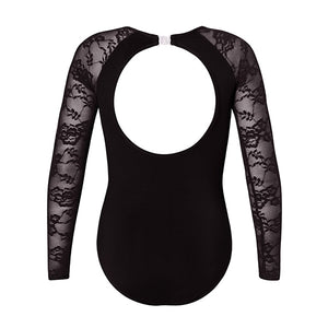 Energetiks Hailey Lace Leotard | Black | Adult