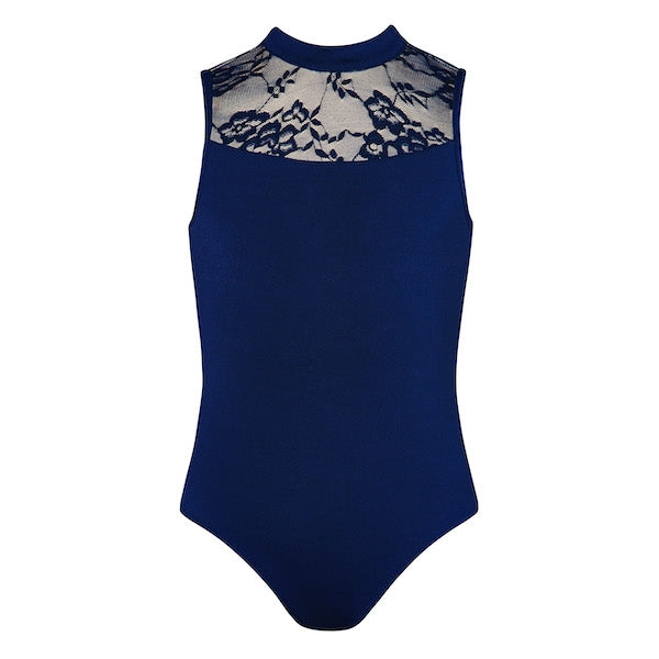 Energetiks Scarlett Lace Leotard | Navy | Child