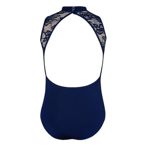 Energetiks Scarlett Lace Leotard | Navy | Child