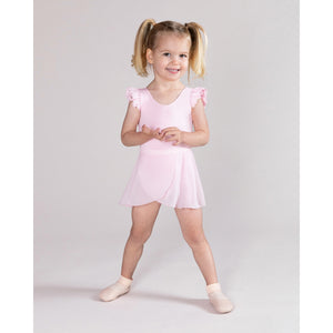 Emery Frill Sleeve Leotard | Candy | Child