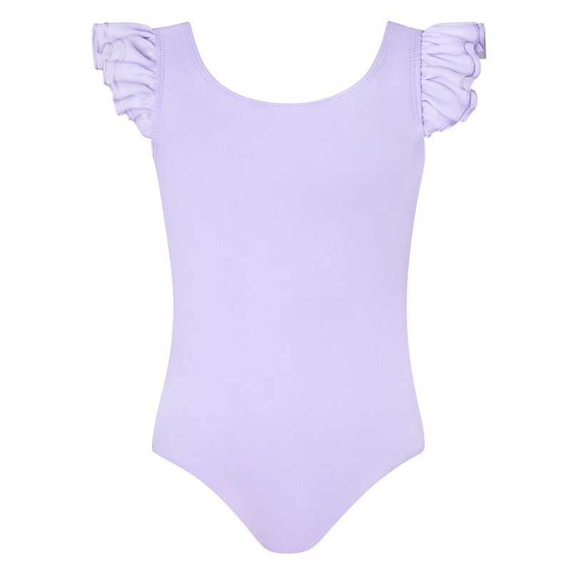 Emery Frill Sleeve Leotard | Lilac | Child