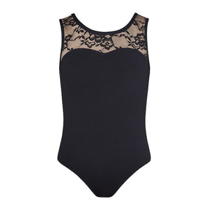 Energetiks Hannah Lace Leotard | Black | Child