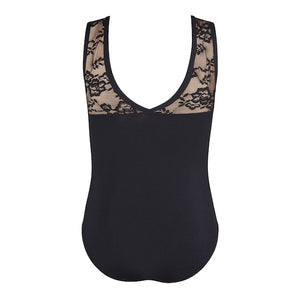 Energetiks Hannah Lace Leotard | Black | Child