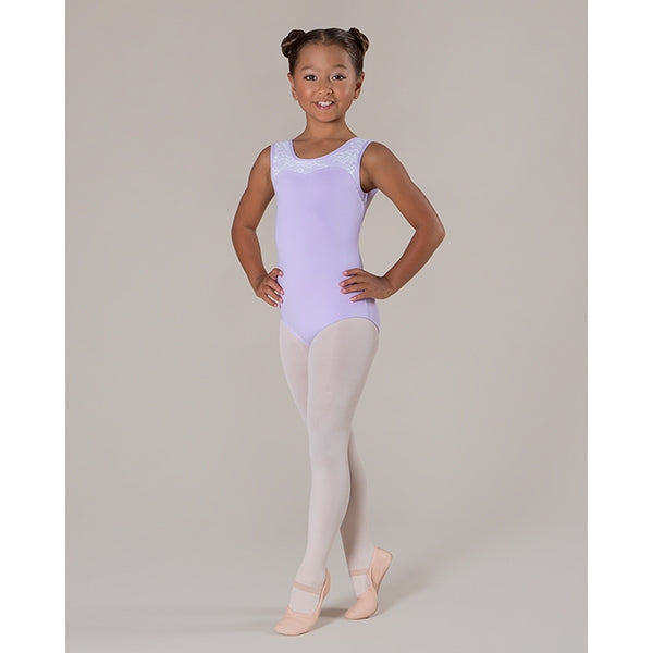 Energetiks Hannah Lace Leotard | Lilac | Child