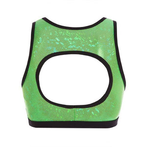 Energetiks Evelyn Metallic Crop Top | Child