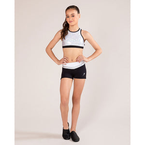 Energetiks Tilly Metallic Crop Top | Child