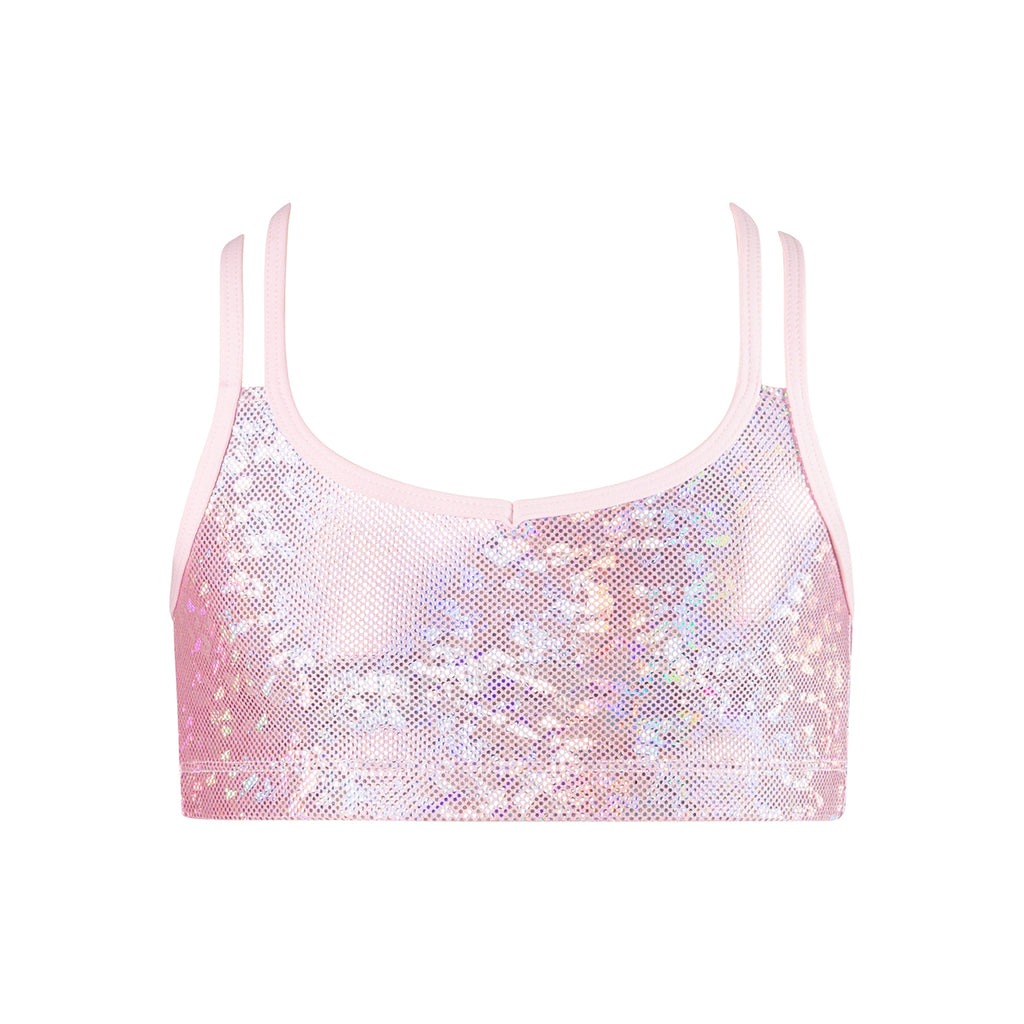 Energetiks Roxy Metallic Crop Top | Child