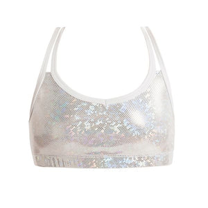 Energetiks Roxy Metallic Crop Top | Child