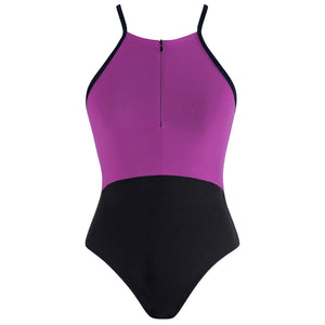 Energetiks Isabelle Zip Leotard | Berry (Adult)