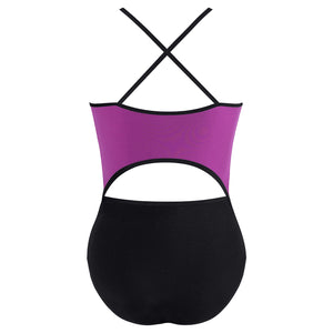 Energetiks Isabelle Zip Leotard | Berry (Adult)