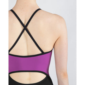 Energetiks Isabelle Zip Leotard | Berry (Adult)