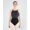 Energetiks Isabelle Zip Leotard | Black Amethyst (Adult)