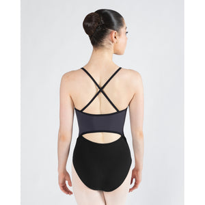 Energetiks Isabelle Zip Leotard | Black Amethyst (Adult)