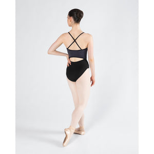 Energetiks Isabelle Zip Leotard | Black Amethyst (Adult)