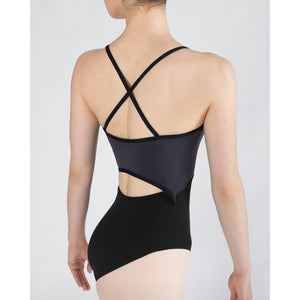 Energetiks Isabelle Zip Leotard | Black Amethyst (Adult)