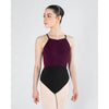 Energetiks Isabelle Zip Leotard | Wine (Adult)