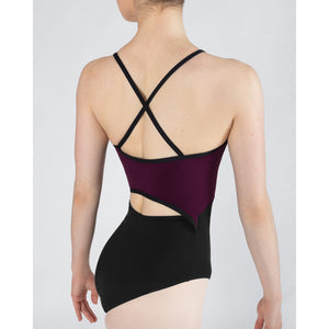 Energetiks Isabelle Zip Leotard | Wine (Adult)