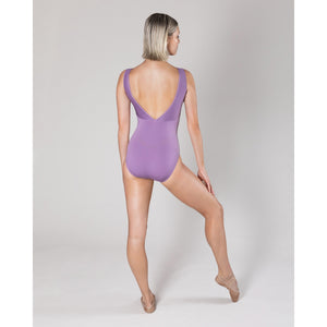 Energetiks Natalie V Back Leotard | Orchid