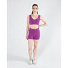 Energetiks Natalie Reversible Crop Top | Berry