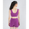 Energetiks Natalie Reversible Crop Top | Berry