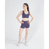 Energetiks Natalie Reversible Crop Top | Grape