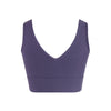 Energetiks Natalie Reversible Crop Top | Grape