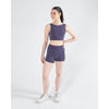 Energetiks Natalie Reversible Crop Top | Grape