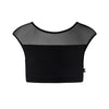 Energetiks Ashley Mesh Crop | Black | Child