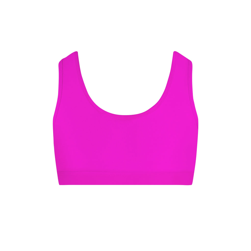 Energetiks Ava Crop Top | Hot Pink