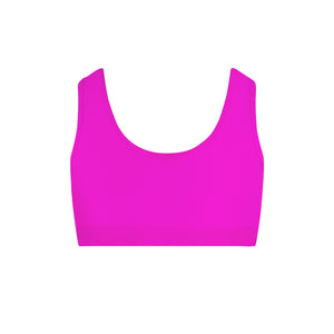 Energetiks Ava Crop Top | Hot Pink