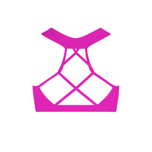 Energetiks Ava Crop Top | Hot Pink