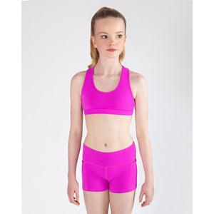 Energetiks Ava Crop Top | Hot Pink